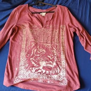 3/4 Length Sleeve Top